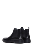 Men's Black Leather Chelsea Boots | Derimod
