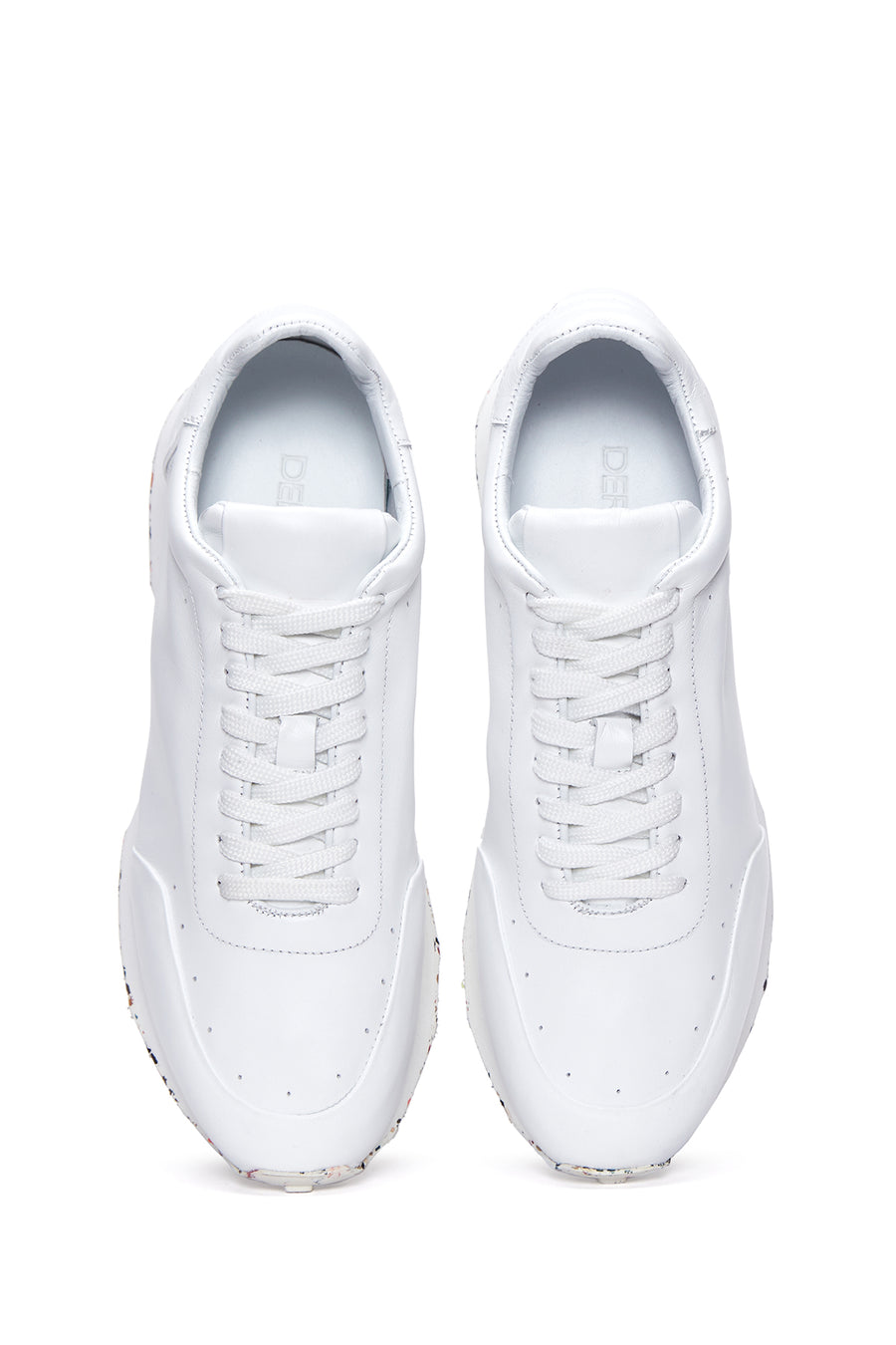 Erkek Beyaz Deri Sneaker