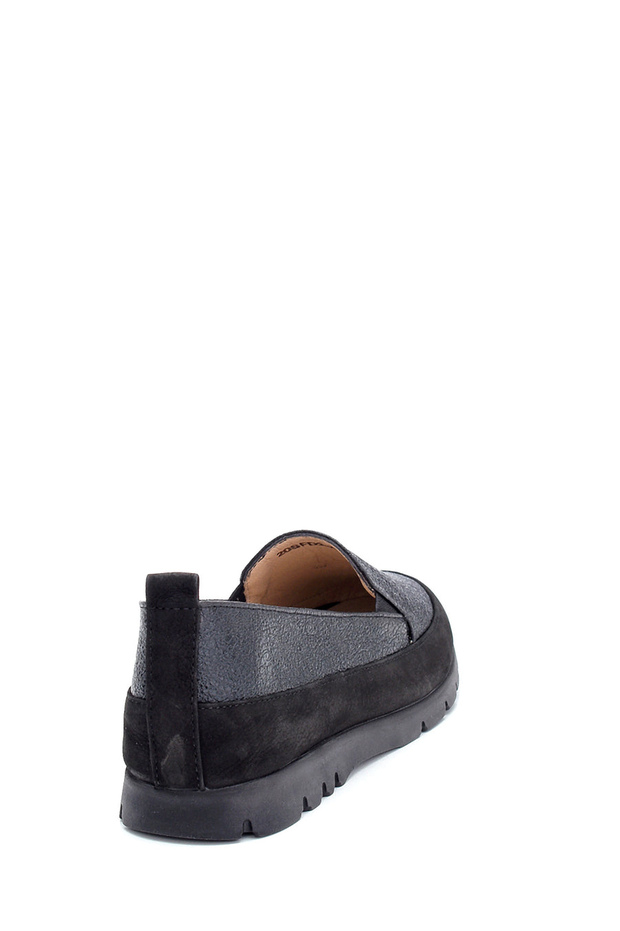 Women's Leather Glitter Detailed Loafer