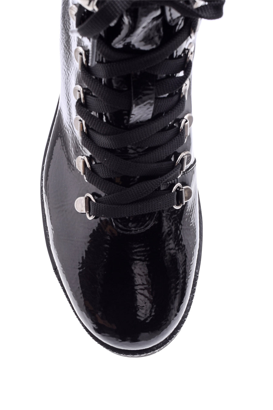 Women's Patent Leather Boots