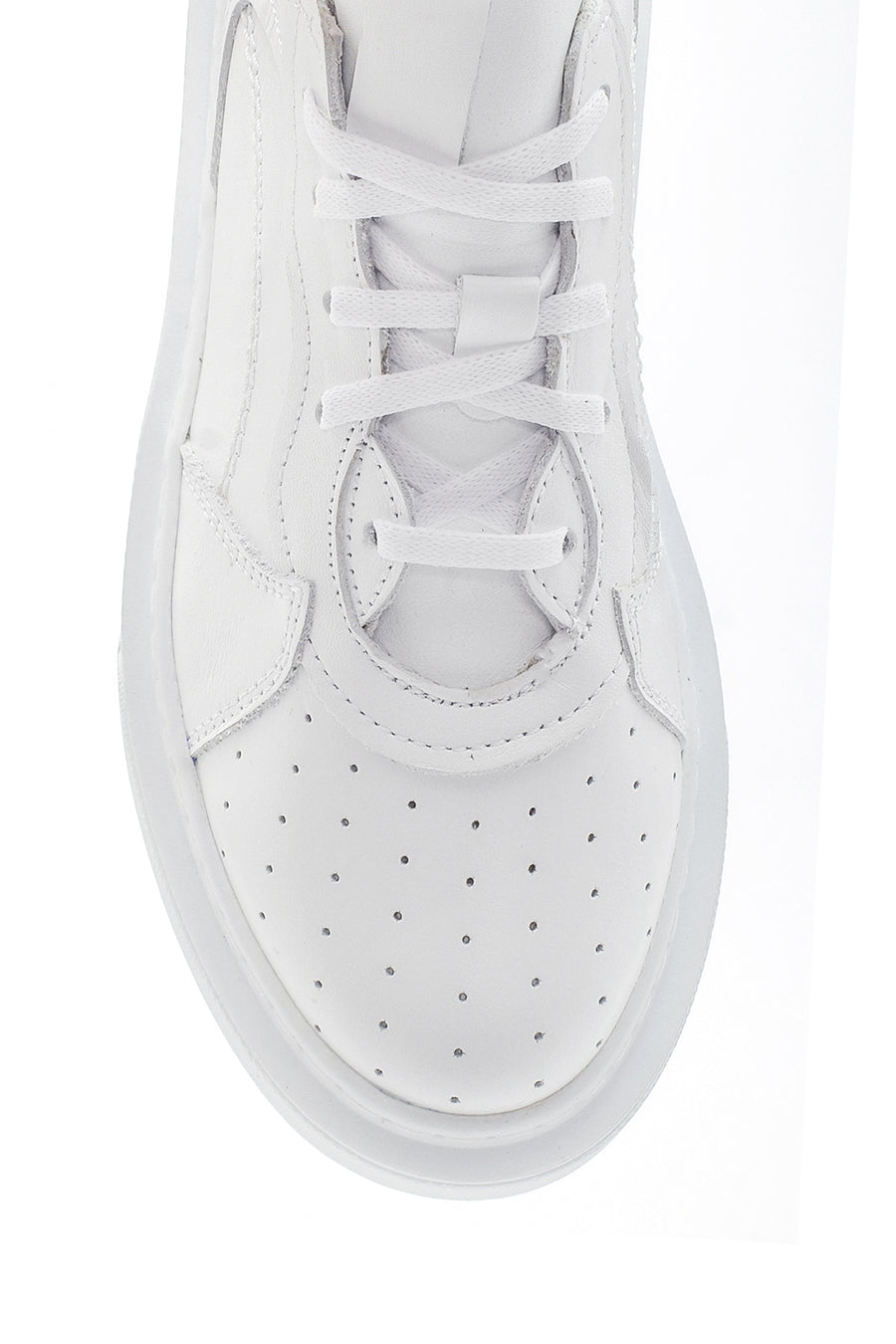 Kadın Beyaz Deri Sneaker