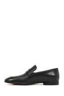 Derimod Black Erkek Siyah Deri Klasik Loafer | Derimod
