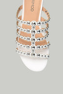 Women's Slippers with Metal Detail | Derimod
