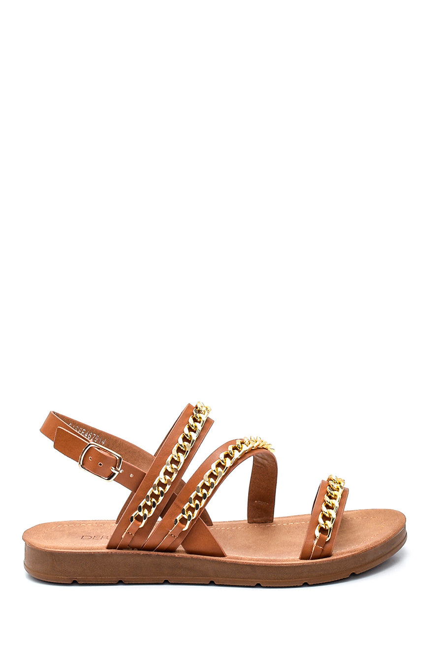 Women's Chain Detailed Sandals 21SFE467914 | Derimod