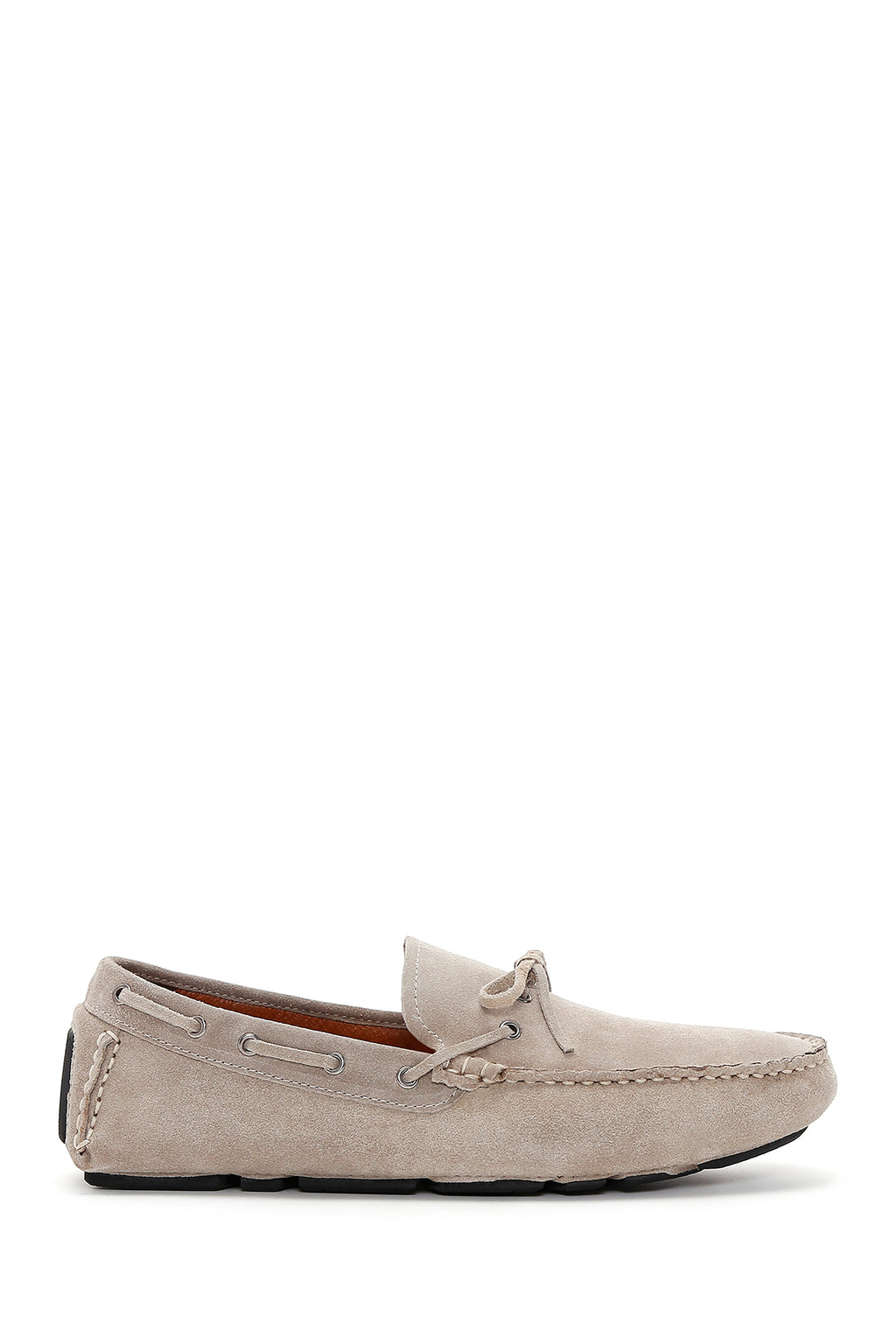 Erkek Vizon Süet Deri Casual Loafer