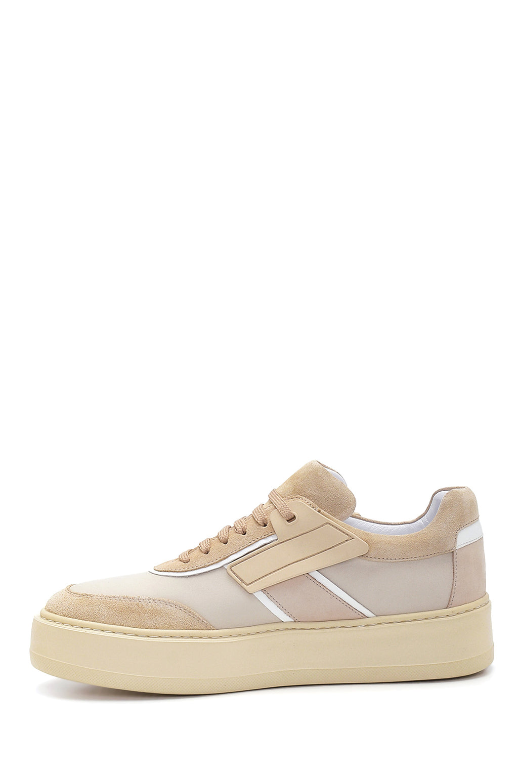 Erkek Deri Yüksek Taban Sneaker