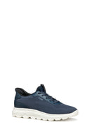 Geox Kadın Lacivert D Spherica Plus A - Knit.Te + Sy Bağcıklı Kumaş Sneaker | Derimod
