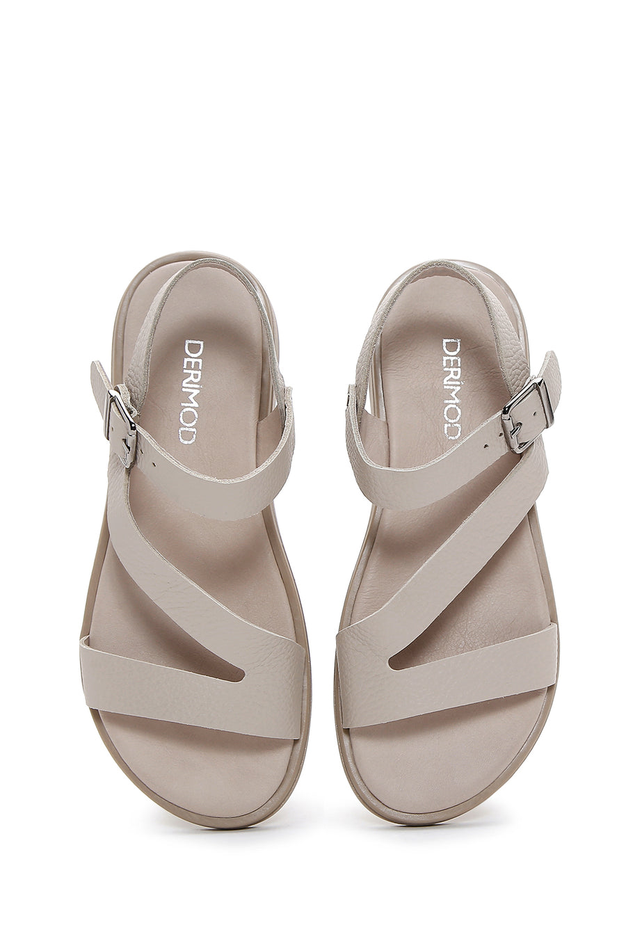 Women's Mink Leather Comfort Sandals