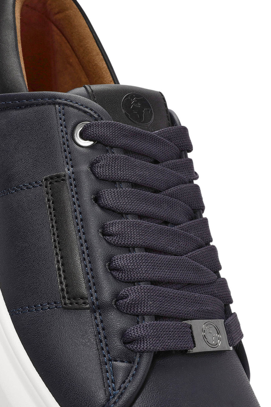 ACBC x Derimod Men's Navy Lace-Up Sneakers