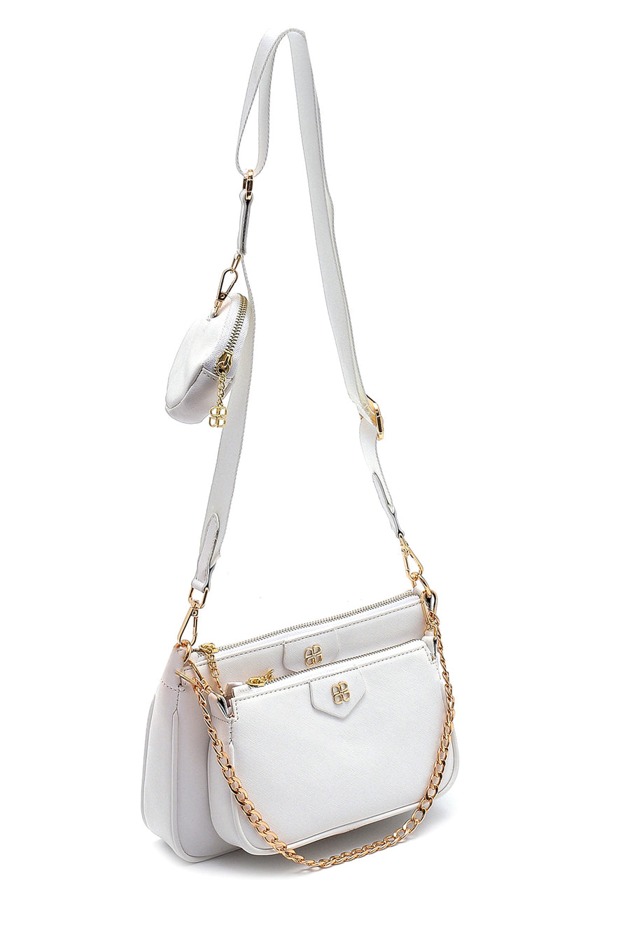 Women's Wallet Detailed Crossbody Bag