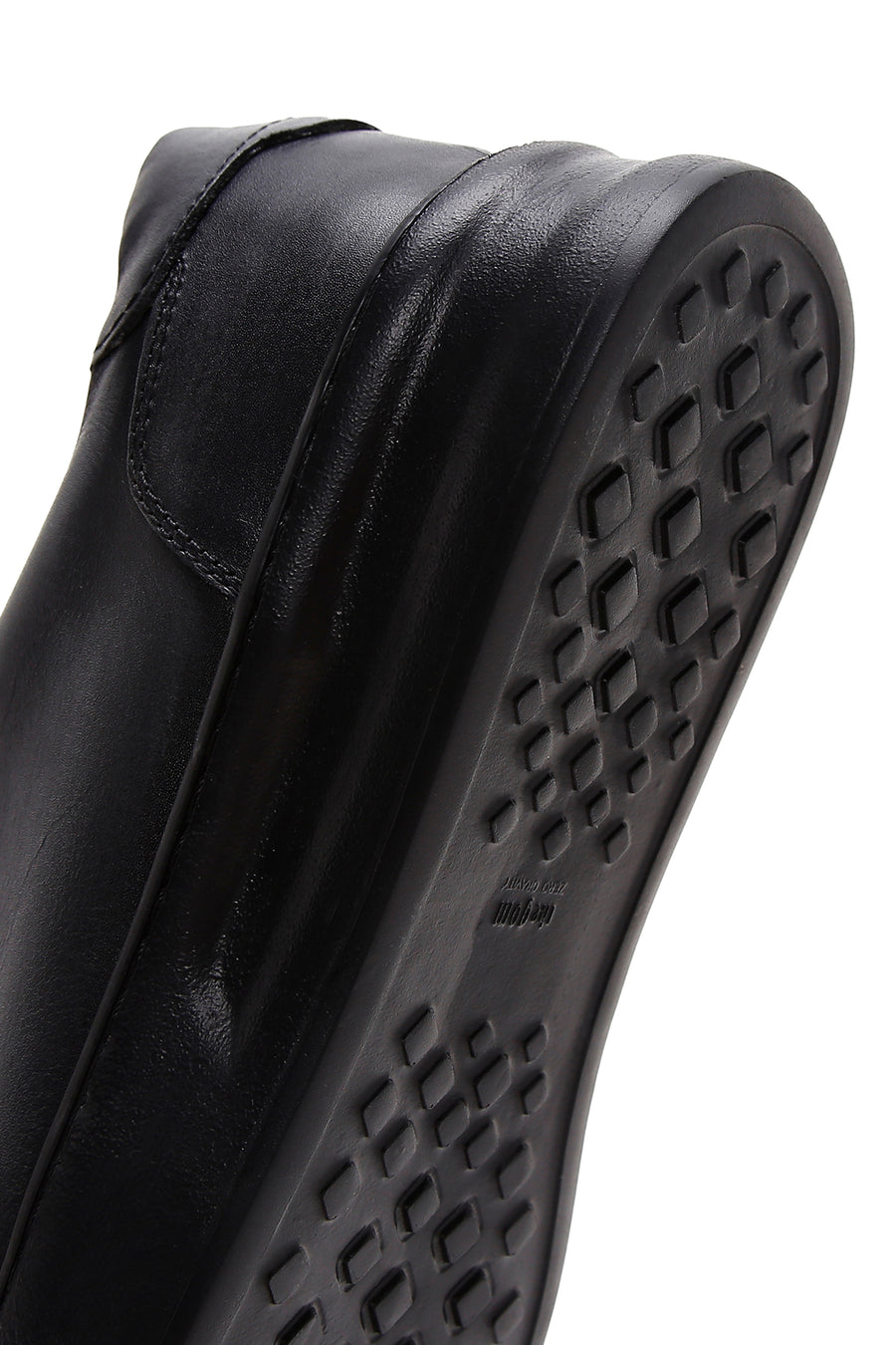 Erkek Siyah Deri Sneaker