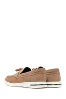 Men's Mink Suede Leather Casual Loafer | Derimod