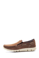 Erkek Deri Nubuk Loafer | Derimod