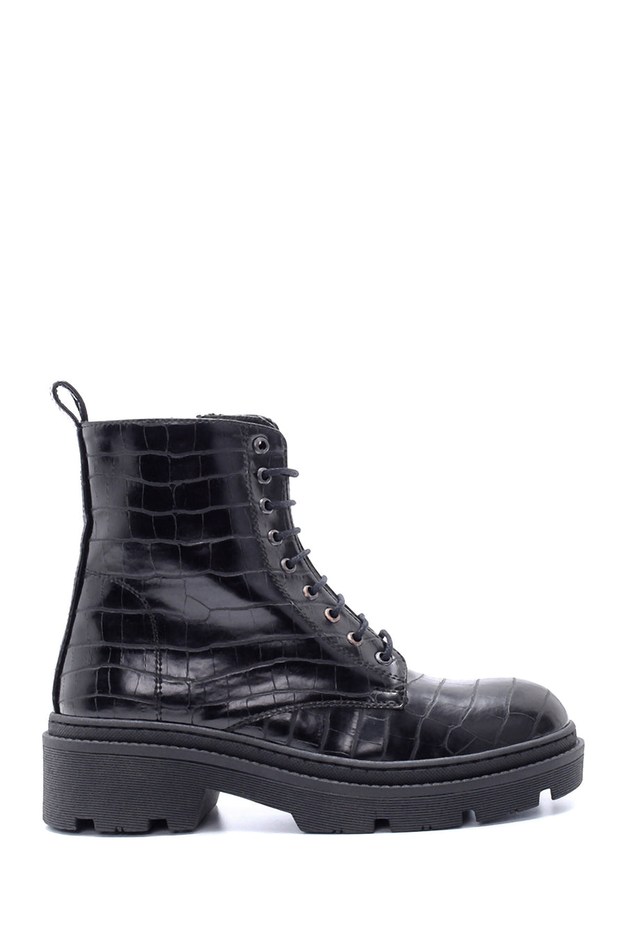 Women's Crocodile Patterned Boots 20WFE2851E3 | Derimod