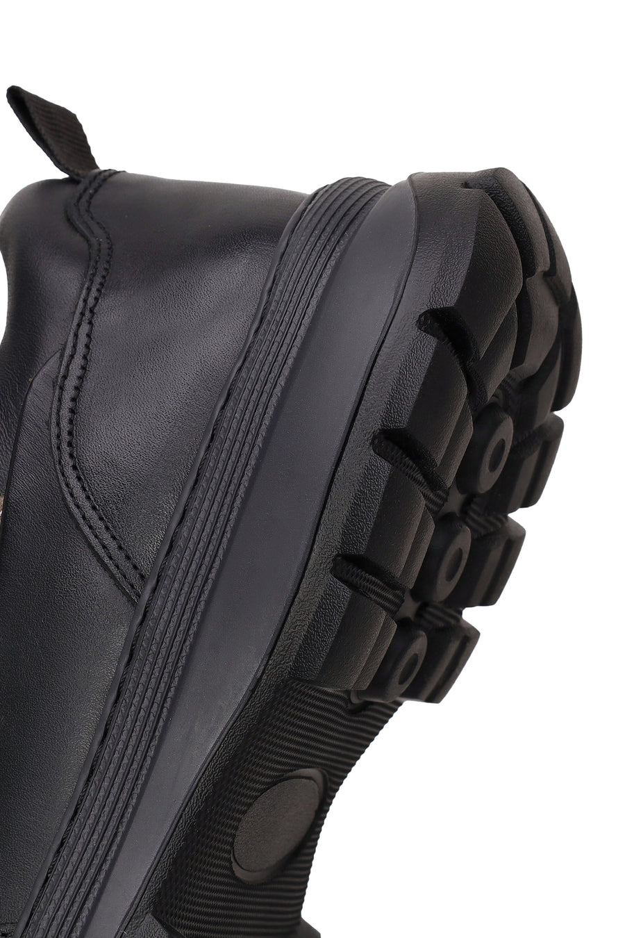 Male Mink Lace-up Thick-soled Leather Casual Shoes