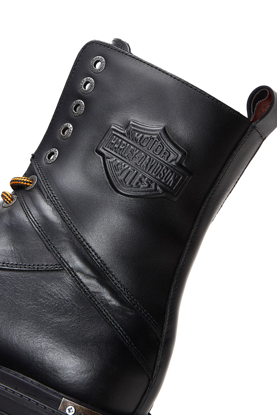 Harley-Davidson Erkek Siyah Coro Deri Postal Bot