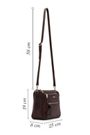 Woman Brown Crossbody Bag | Derimod