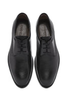 Men's Black Laced Leather Classic Shoes | Derimod