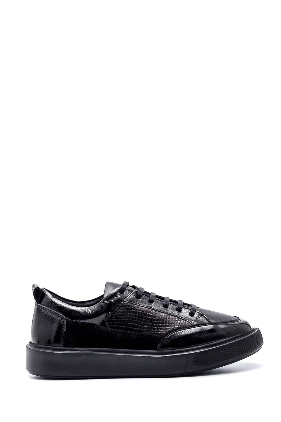 Kadın Deri Yılan Desenli Sneaker 21WFD270614 | Derimod