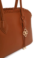 Woman Brown Long-Strap Classic Shoulder Bag | Derimod