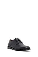 Derimod Black Male Black Lace-Up Leather Classic Shoes | Derimod
