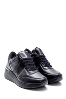 Kadın Deri Kroko Detaylı Sneaker | Derimod