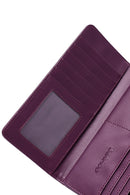 Women's Purple Strap Detailed Wallet | Derimod