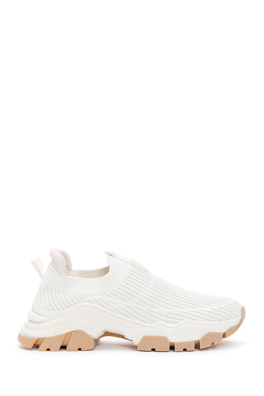Kadın Beyaz Kalın Tabanlı Sneaker 23SFD43066F | Derimod