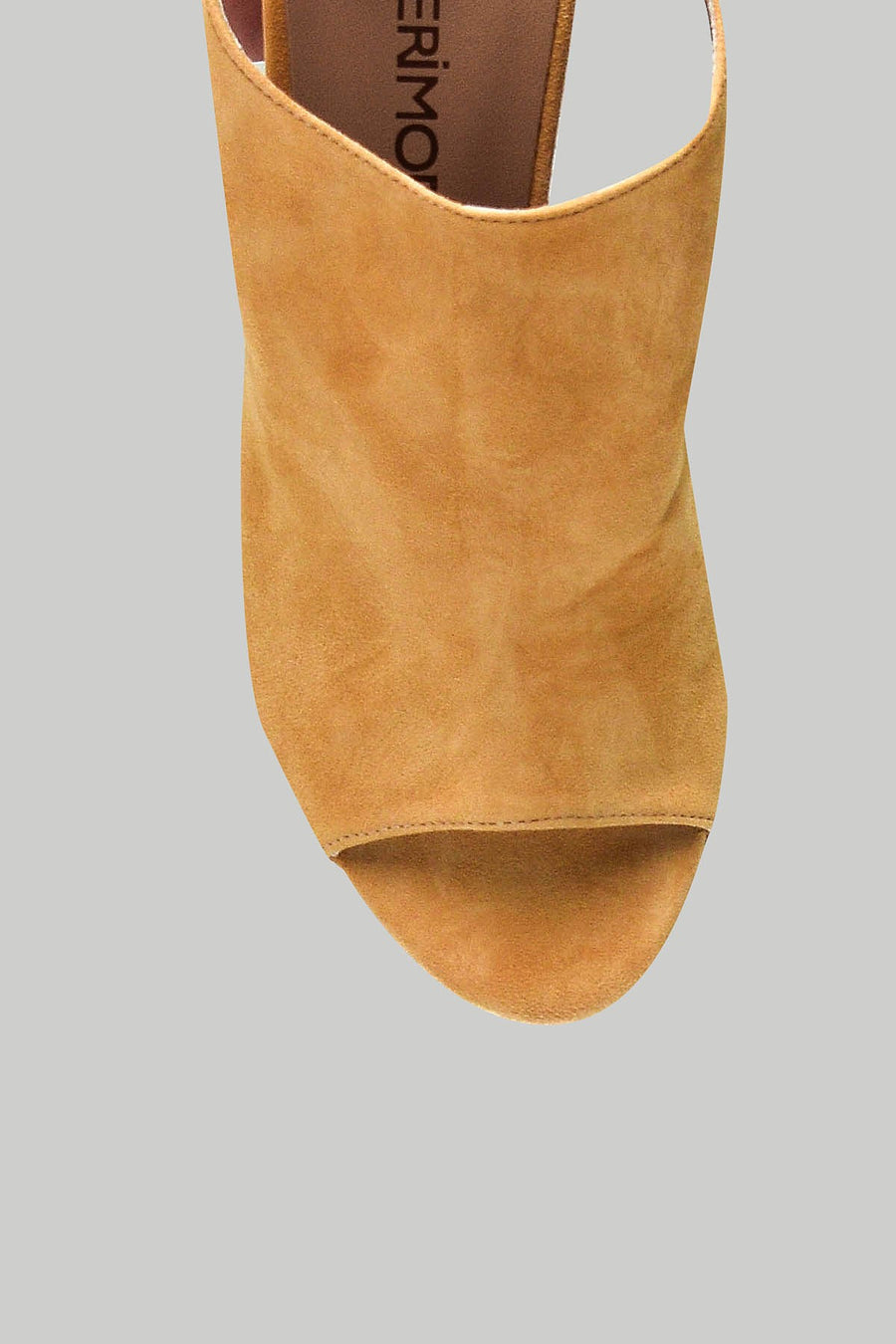 Kadın Turuncu Deri Sandalet