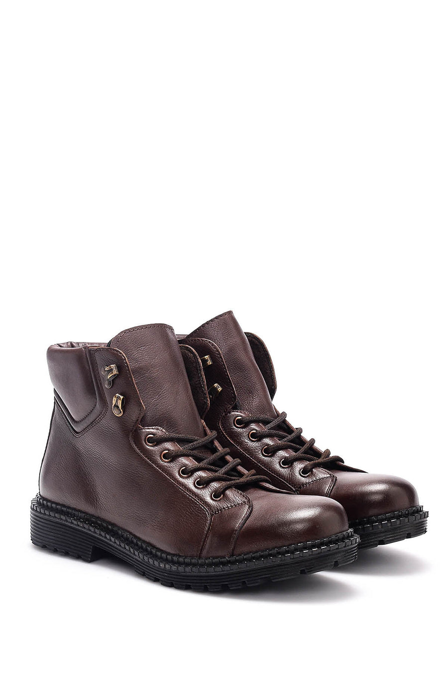 Men's Lace-up Leather Boots