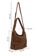 Woman Tan Long-Strap Shoulder Bag | Derimod