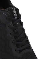Men's Black Lace-Up Thick Sole Sneaker | Derimod