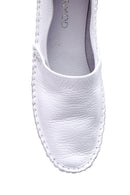 Women's Leather Loafer with Stitching Detail | Derimod