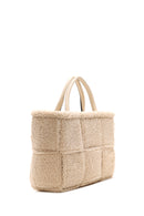 Women's Camel Plush Handbag | Derimod
