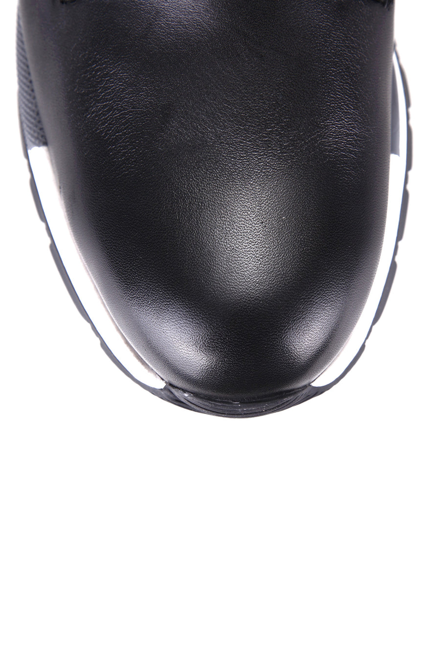 Rubber Sole Men's Leather Boots