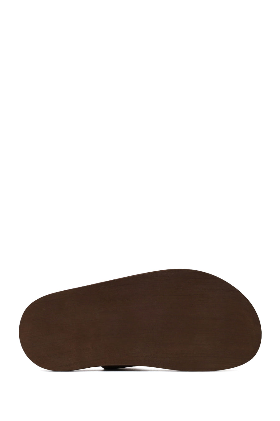 Woman Brown Double-Buckle Suede Slipper