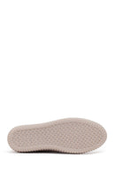 Woman Mink Patterned Leather Comfort Shoes | Derimod