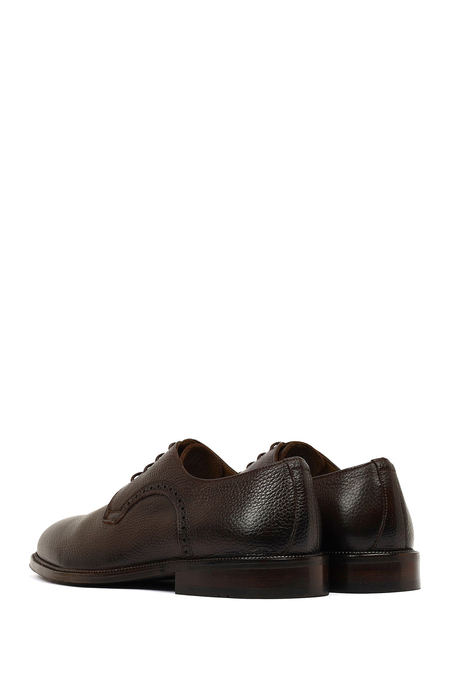 Derimod Black Erkek Kahverengi Bağcıklı Deri Klasik Ayakkabı