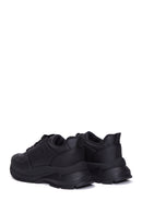 Women's Black Thick Soled Sneaker | Derimod