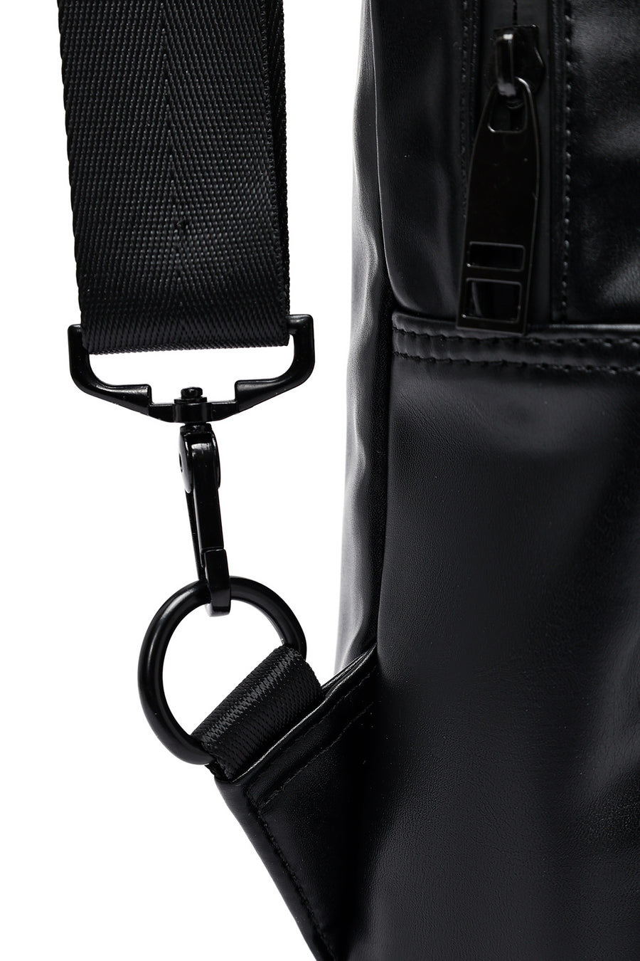 Men's Black Crossbody Bag