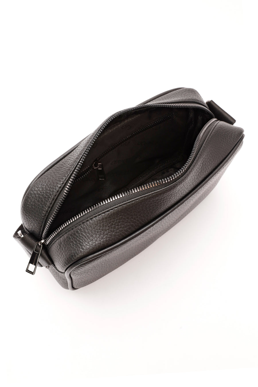 Men's Black Casual Crossbody Bag