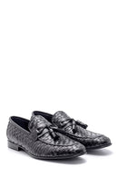 Erkek Deri Örgü Desen Loafer | Derimod