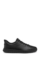Geox Erkek Siyah U Flextrıde Plus Bağcıklı Deri Sneaker | Derimod
