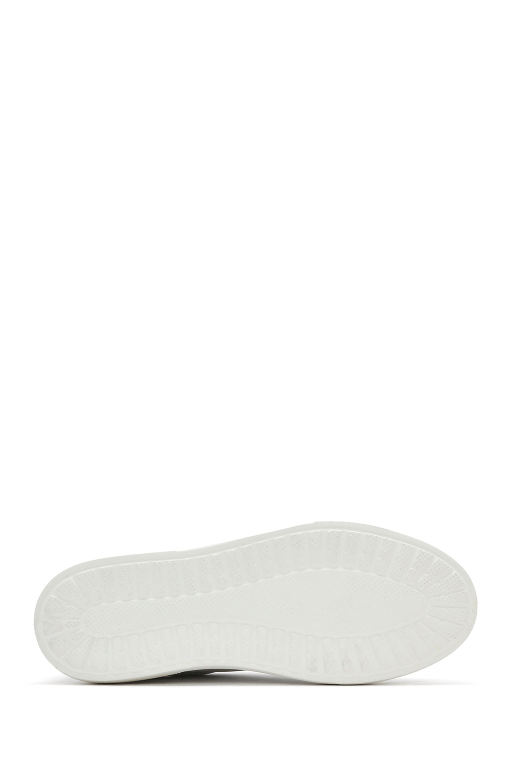 Erkek Beyaz Bağcıklı Deri Sneaker