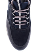 Men's Leather Nubuck Sneaker | Derimod