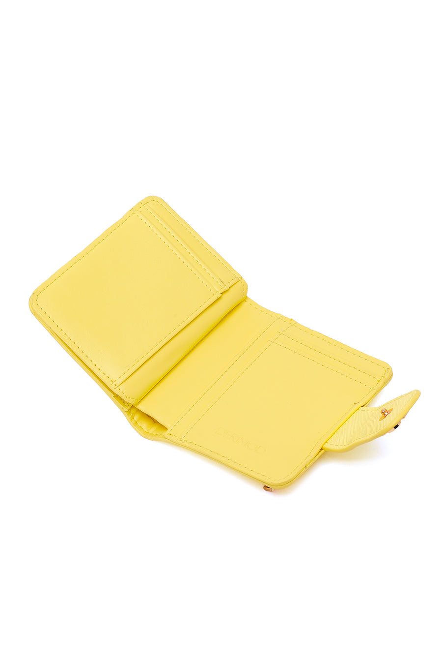 Woman Yellow Wallet