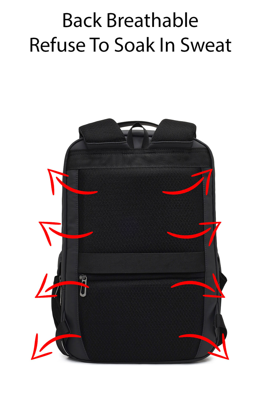D-Pack Unisex Gri Teknolojik Kumaş Hardcase Sırt Çantası