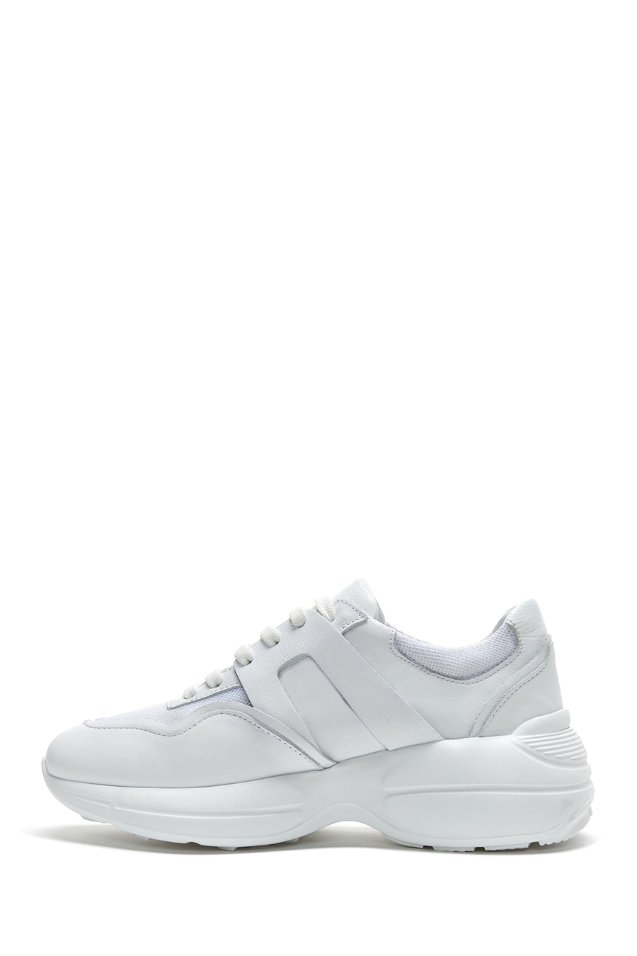 Kadın Deri Yüksek Taban Sneaker