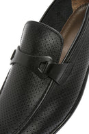 Erkek Siyah Deri Klasik Loafer | Derimod