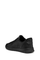 Geox Erkek Siyah U Flextrıde Plus Bağcıklı Deri Sneaker | Derimod